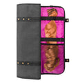 Linkidea Hard Shell Wig Storage Case with Hanger, Portable Travel Bag for Four Full Hair Extension Bundles (Black)