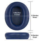 Linkidea Replacement Ear Pads for Sony WH-CH700N, WH-CH710N, WH-CH720N Headphones Ear Cushions (Blue)