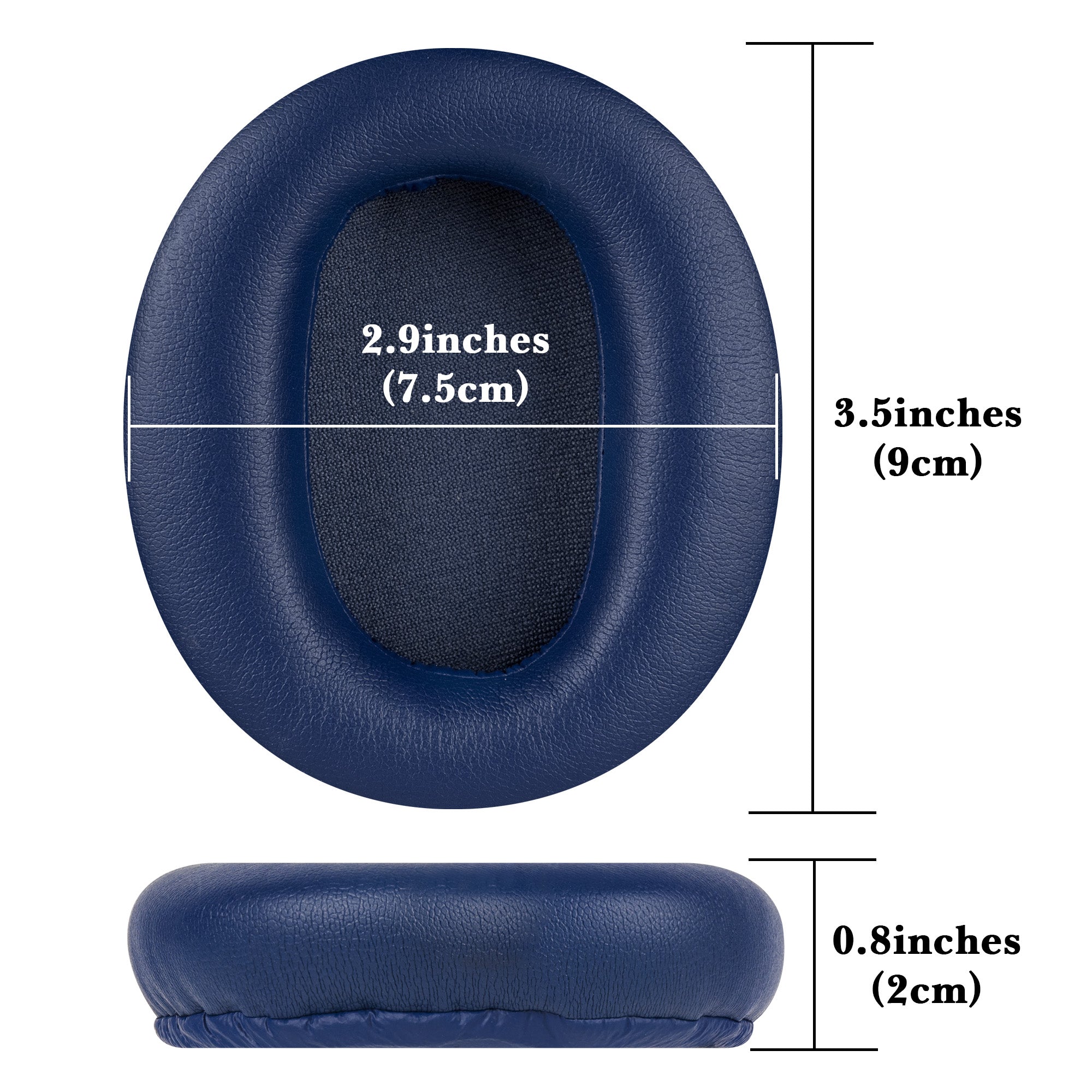 Linkidea Replacement Ear Pads for Sony WH-CH700N, WH-CH710N, WH-CH720N Headphones Ear Cushions (Blue)