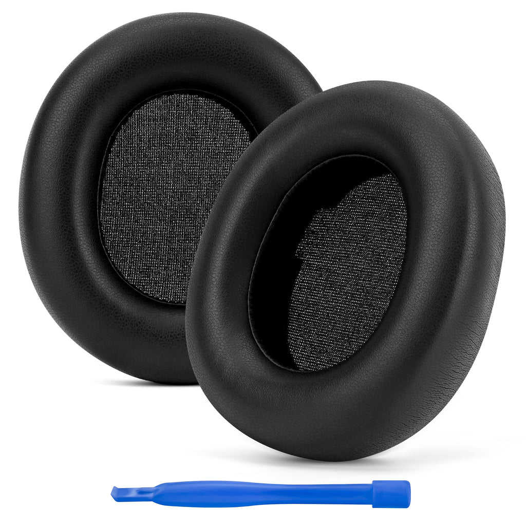 Linkidea Replacement Ear Pads for SteelSeries Arctis Nova Pro Wireless Headphones, Headset Earpads (Protein Leather / Black)