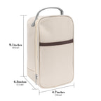 Linkidea Food Jar Insulated Bag, Tote Bag with Pocket Portable Jar Bag for Office Work Outdoor Picnic, Compatible with THERMOS 24 oz lazycozy, Bidakid (Beige)