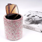 Extra Large Sunglasses Desk Holder Stand, Luxury Diamond Inlay Sunglasses Holder with Cloth Lining, Eyewear Desk Display Compatible with RayBan RB3471/RB8331M/RB3825/RB8265