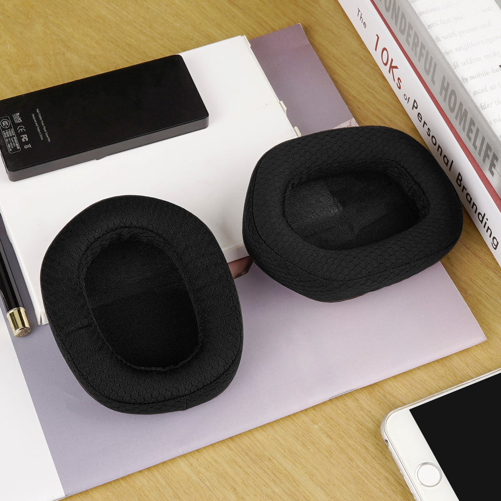 Linkidea Replacement Ear Pads for Logitech G733, G535, G335 Headphones, Ear Cushions, Headset Earpads ( Mesh Fabric / Black)