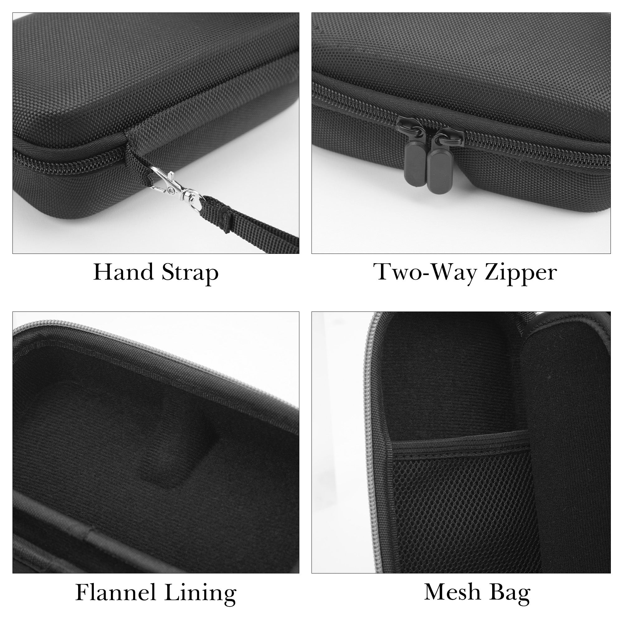 Extra Large Hard Shell Smart Glasses Case, Sunglasses Storage Organizer Compatible with XREAL One Pro/ Air 2 pro/ Air AR Glasses Travel Case