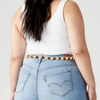 Plus Size Chain Belt for Women, Gold Color and Black White Faux Pearl Waist Chains, Extra Long Body Chain, 31-51 Inch Adjustable Chunky Belt Chain