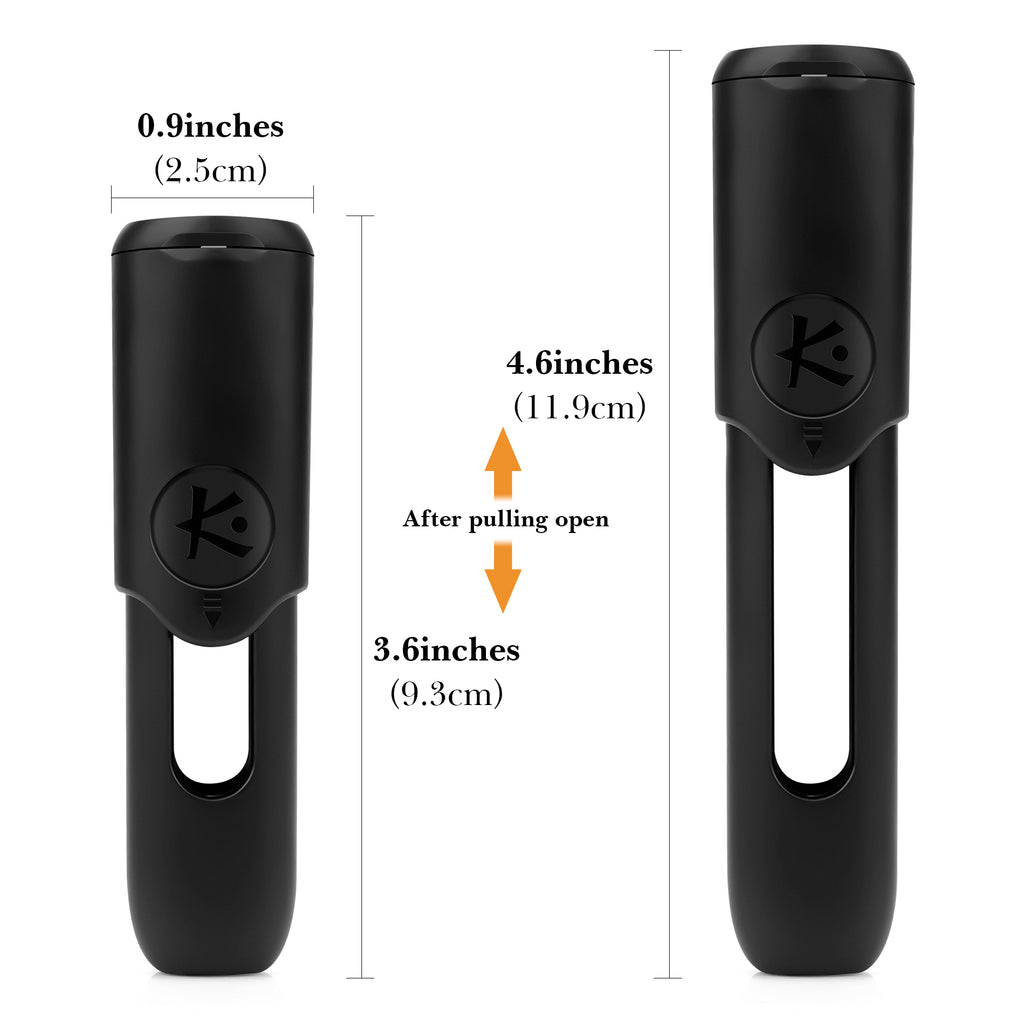 Linkidea 2 Pack Plastic Protective Case with Lanyard, Anti-Lost Cover for Slim Portable Electronic Devices, V Size Compatible (Black)