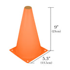Linkidea LED Light Up Sports Cones (6 Pack) with Remote Control, Soccer Creative Training Equipment for Vision and Agility Drill at Night, Glow Cones with 13 Colors (Light Control Group A)