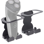 Linkidea Wall Mount Electric Razor Holder, Shaving Stand Compatible with Philips Norelco Shaver 3600, 2400, Series 7000, Bathroom Shaver Accessory Storage Holder (Grey)