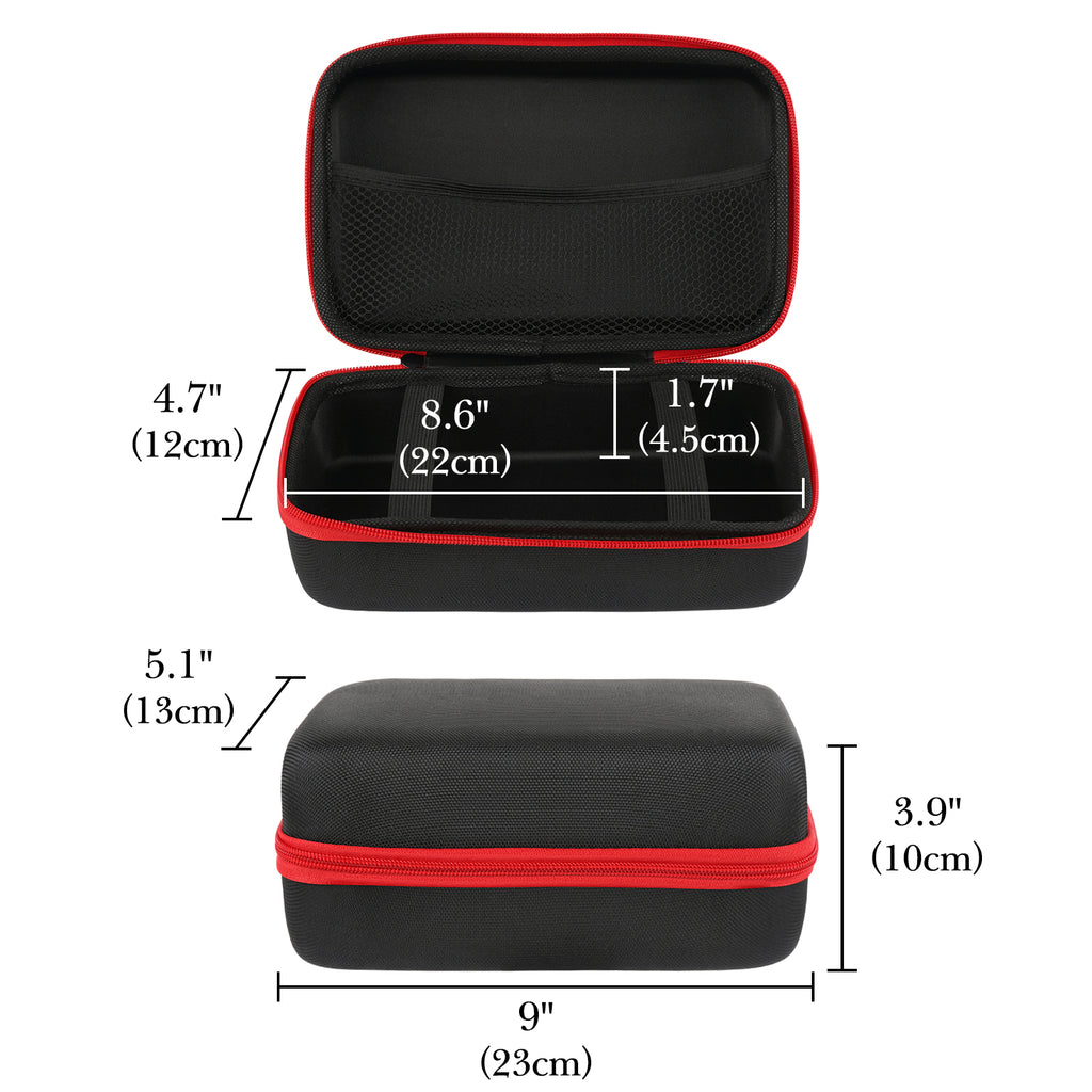 Linkidea Car Jump Starter Hard Storage Case, Travel Protection Bag, Compatible with NOCO GB40 1000A, X GBX45 1250A 12V, XL GB50 1500A, Sport GB20 500A Jump Starter