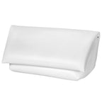 Linkidea Oversized Sunglasses Pouch, Large Frame Glasses Pouch for Sunglass, Eyeglasses Travel Bag Compatible with Rayban Rectangular/Aviator Max/Old Aviator/Various Brand Models (White)