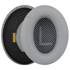 Linkidea Ear Pads for Bose QC45, QC35, QC35 II Gaming, QC15, QC25, AE 2/2i/2w, SoundTrue, SoundLink Around-Ear Headphones, Replacement Ear Cushions( Protein Leather / Grey )