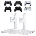 Linkidea Acrylic Assembly Stand, Compatible with Xbox , PlayStation, Steam, Switch, PC Controller, Gaming Table Storage & Decoration Rack (Clear)