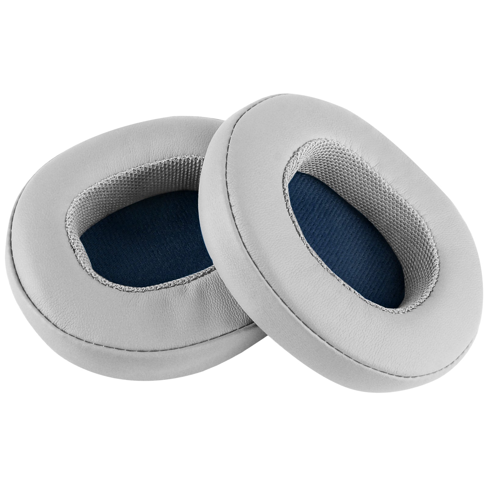 Linkidea Replacement Ear Pads for Skullcandy Crusher Wireless Crusher Evo Crusher ANC Hesh 3 Venue ANC Headphones Ear Cushions, Ear Covers, Headset Earpads ( Protein Leather / White )