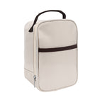 Linkidea Food Jar Insulated Bag, Thermal Jar Bag with Pocket Portable for Office Work Outdoor Picnic, Compatible with 16 oz THERMOS, Hydrapeak, WOLFF, Goodful (Beige)