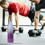 Linkidea 2 Pack Water Bottle Boot Compatible with 25oz S'well ORIGINAL, BJPKPK, Konokyo 25oz Cola Shaped Bottles, Silicone Bottle Boot Bottom Sleeve Cover Protector, Bottle Bumper (Purple)