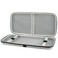 Linkidea Hard Travel Case for TKL Tenkeyless Wireless/Wired Keyboard, Computer 87 Keys Keyboard Carrying Case Protective Storage Box Bag (Grey)