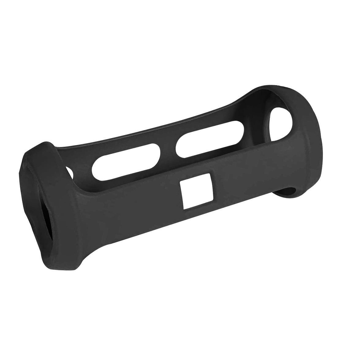 Linkidea Silicone Case Cover Compatible with JBL Flip 4 Portable Bluetooth Speaker, Soft Protective Sleeve, Black