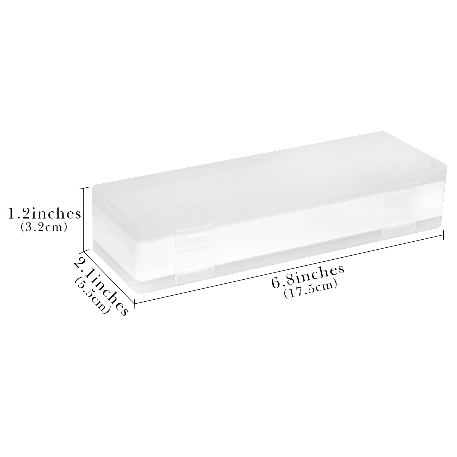 Linkidea 2 Pack Battery Organizer Storage Case, Single Battery Box Holds Batteries for 24 AA, Portable Samll Capacity Battery Caddy