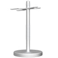 Linkidea Safety Razor Stand, Bathroom Organizer Compatible with Vikings Blade Chieftain, Merkur 34C/38C, Rockwell 6S/6C, Henson AL13, Quick Drying Shaving Accessories Holder (Silver)
