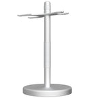 Linkidea Quick Drying Safety Razor Stand, Bathroom Organizer Compatible with Vikings Blade Chieftain, Merkur 34C / 38C & More, Shaving Accessories (Silver)