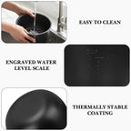 Linkidea Rice Cooker Aluminum Alloy Inner Pot Compatible with Instant Pot Duo 7-in-1, Dishwasher Safe, Replacement Bowl