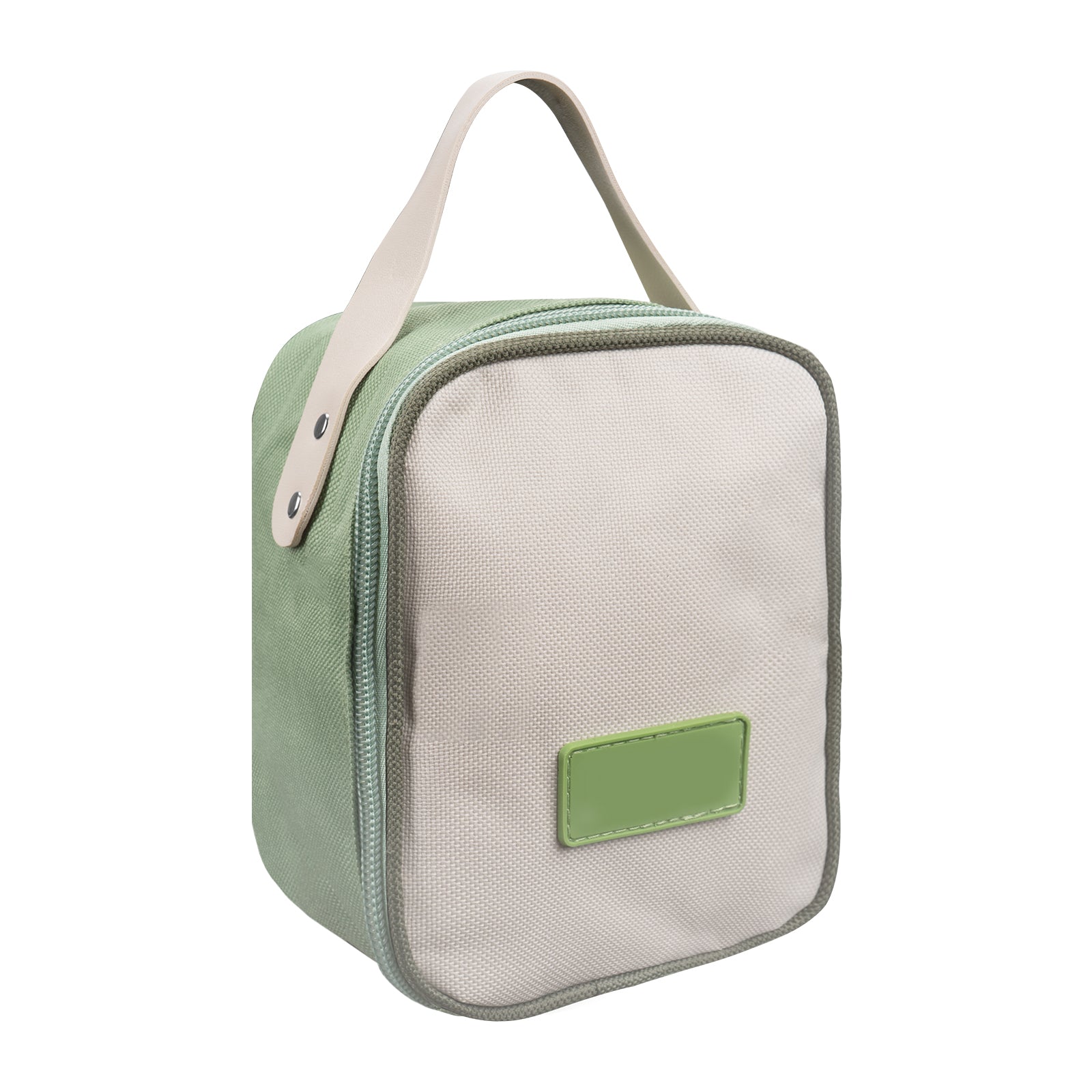 Linkidea Insulated Food Jar Bag, Thermal Snack Bag, Lunch Cooler Bags for Food Jar, Suitable for Office Work, Outdoor Picnics, Compatible with THERMOS 16 oz, Bidakid, Serlium, Blockhutte (Green)
