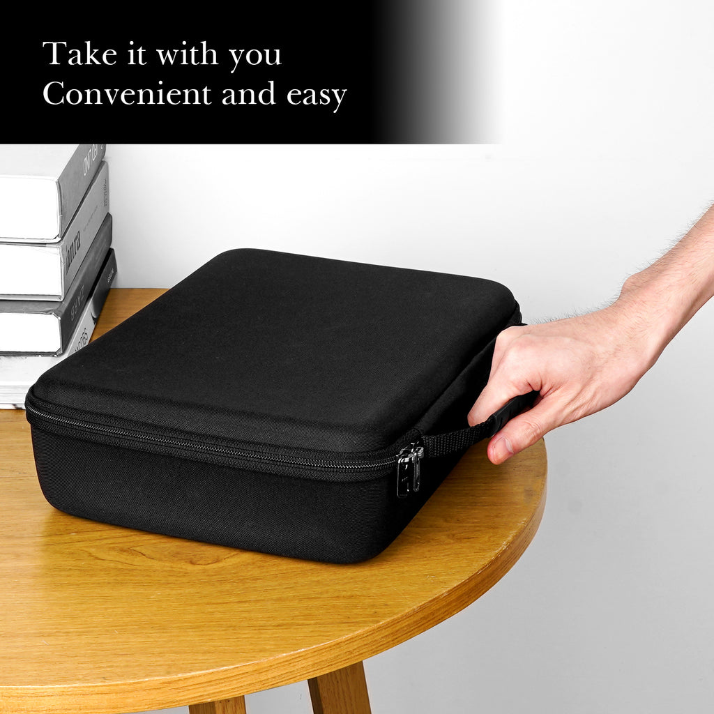 Extra Large Hard Shell Sunglasses Case, 8 Slot Oversized Eyewear Travel Storage Bag Organizer Compatible with Oakley W0OO9465VE W0OO9471 W0OO9455M RayBan RBS0101S RB4098 RB3825