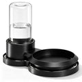 Elevated Cat Bowl Stand with Water Moat Ant Barrier, Raised Food Dish Holder, Pest Deterrent Feeding Station for Indoor/Outdoor Cats, Base Keeps Ants Away from Kibble and Wet Meals