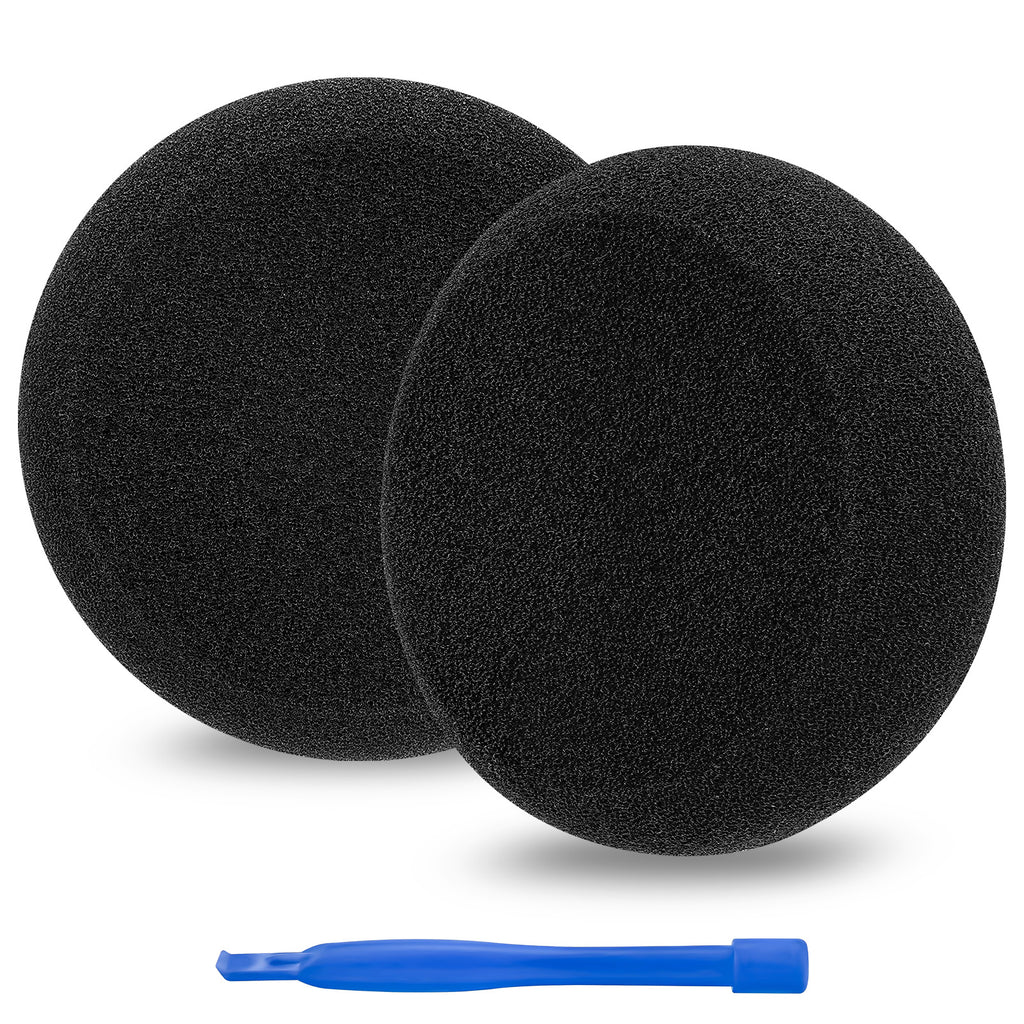Linkidea Replacement Ear Pads for GRADO SR60, SR80, SR125, SR225, M1 Headphones Ear Cushions, Headset Earpads (Foam / Black)