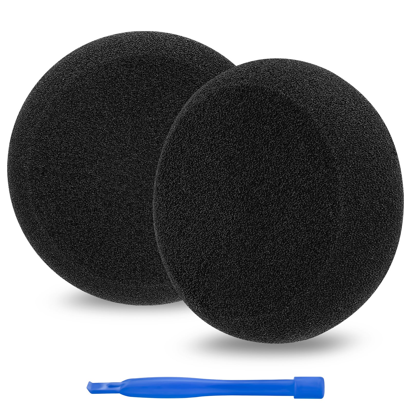 Linkidea Replacement Ear Pads for GRADO SR60, SR80, SR125, SR225, M1 Headphones Ear Cushions, Headset Earpads (Foam / Black)