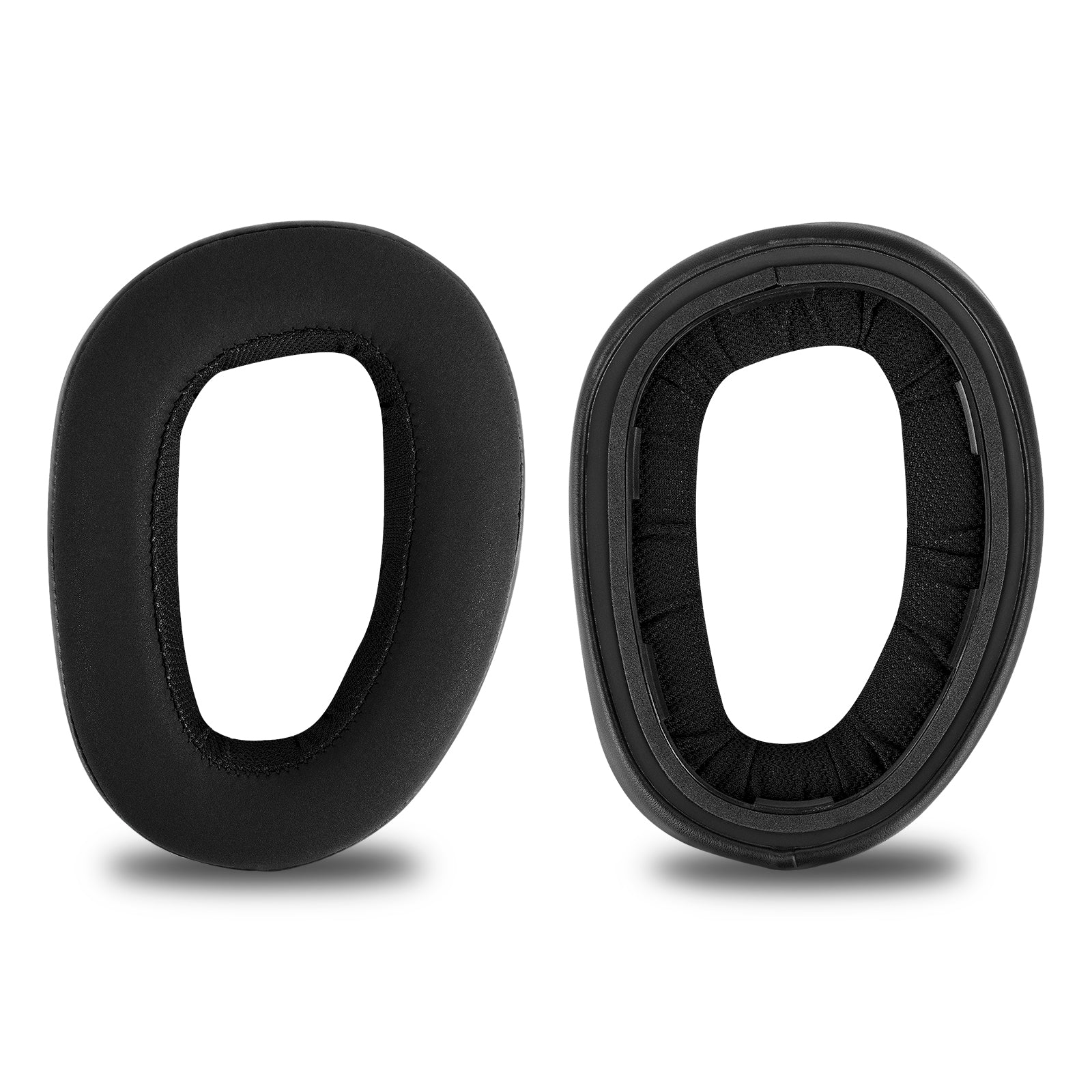 Linkidea Replacement Ear Pads for Sennheiser GSP 600, GSP 670, GSP 500 Professional Gaming, GSP 601, GSP 602 Headphones Ear Cushions (Hybrid Velour / Black)