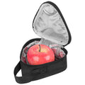 Linkidea Mini Reusable Snack Bags, Leakproof Insulated Snacks Storage Bag for Fruit, Compact Outdoors Lunch Box (Black)