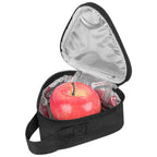 Linkidea Mini Reusable Snack Bags, Leakproof Insulated Snacks Storage Bag for Fruit, Compact Outdoors Lunch Box (Black)