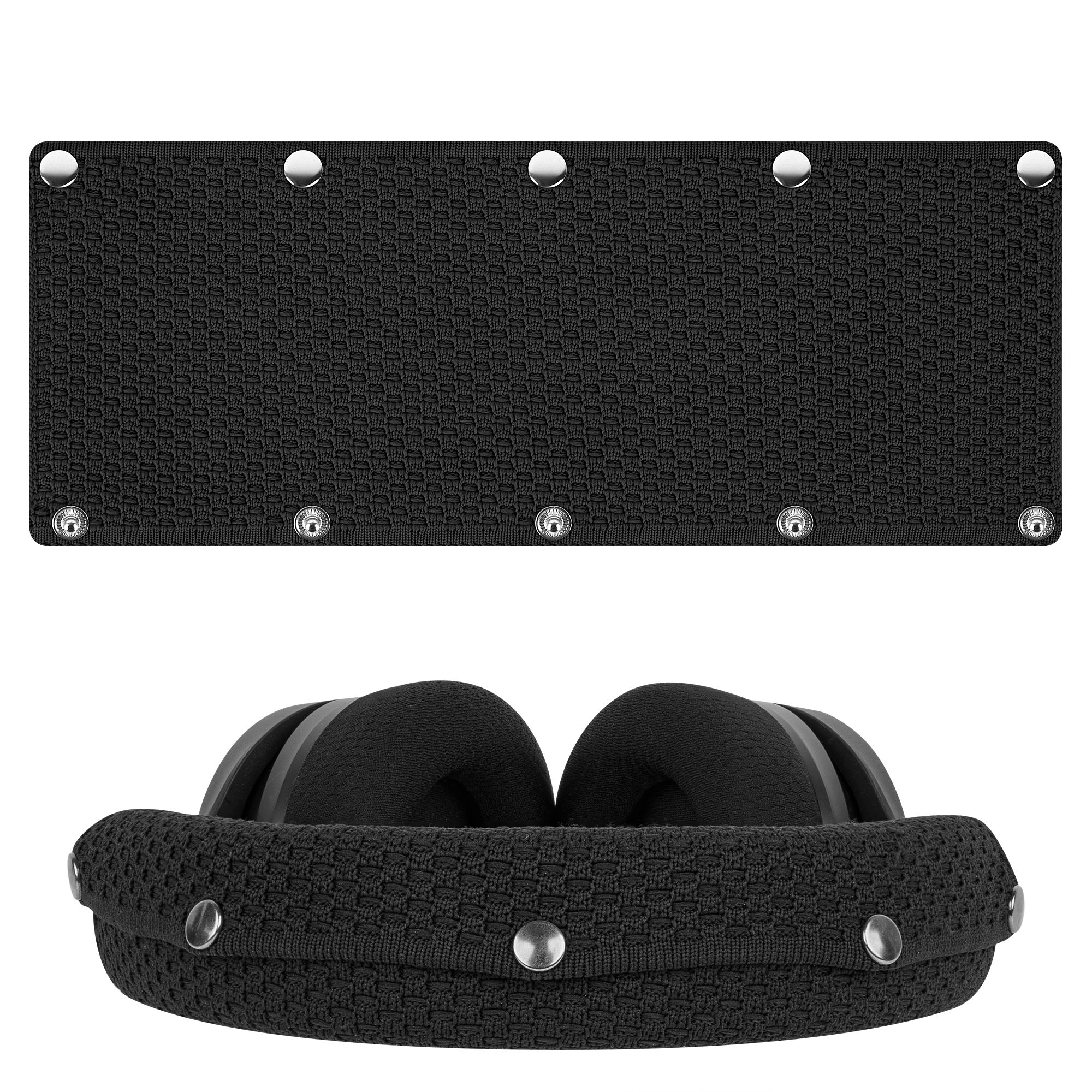 Linkidea Headband Protector Compatible with ATH-M50X, HyperX Cloud II, Turtle Beach Stealth 700 Gen 2, Razer Kraken 7.1 V2, Logitech G PRO, Beyerdynamic DT 990 PRO, Philips SHP9500 (Black)