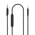 Linkidea Audio Cable with Mic for JBL Tune 770NC/670NC Headphones, 3.5mm TRRS to 2.5mm TRS Replacement Aux Cord with Inline Microphone and Volume Control (5 ft / 1.5m)