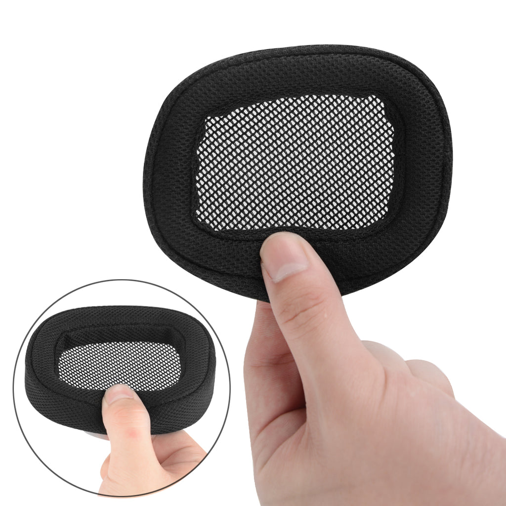 Linkidea Replacement Ear Pads Compatible with G433, G233, G PRO Headphones, Ear Cushions ( Mesh Fabric / Black )