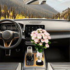 Unbreakable Car Vase for Cup Holder - Durable Plastic Design, Compatible with Most Vehicle Cup Holders, Ideal Decorative Accessory for Cars, Trucks, and SUVs