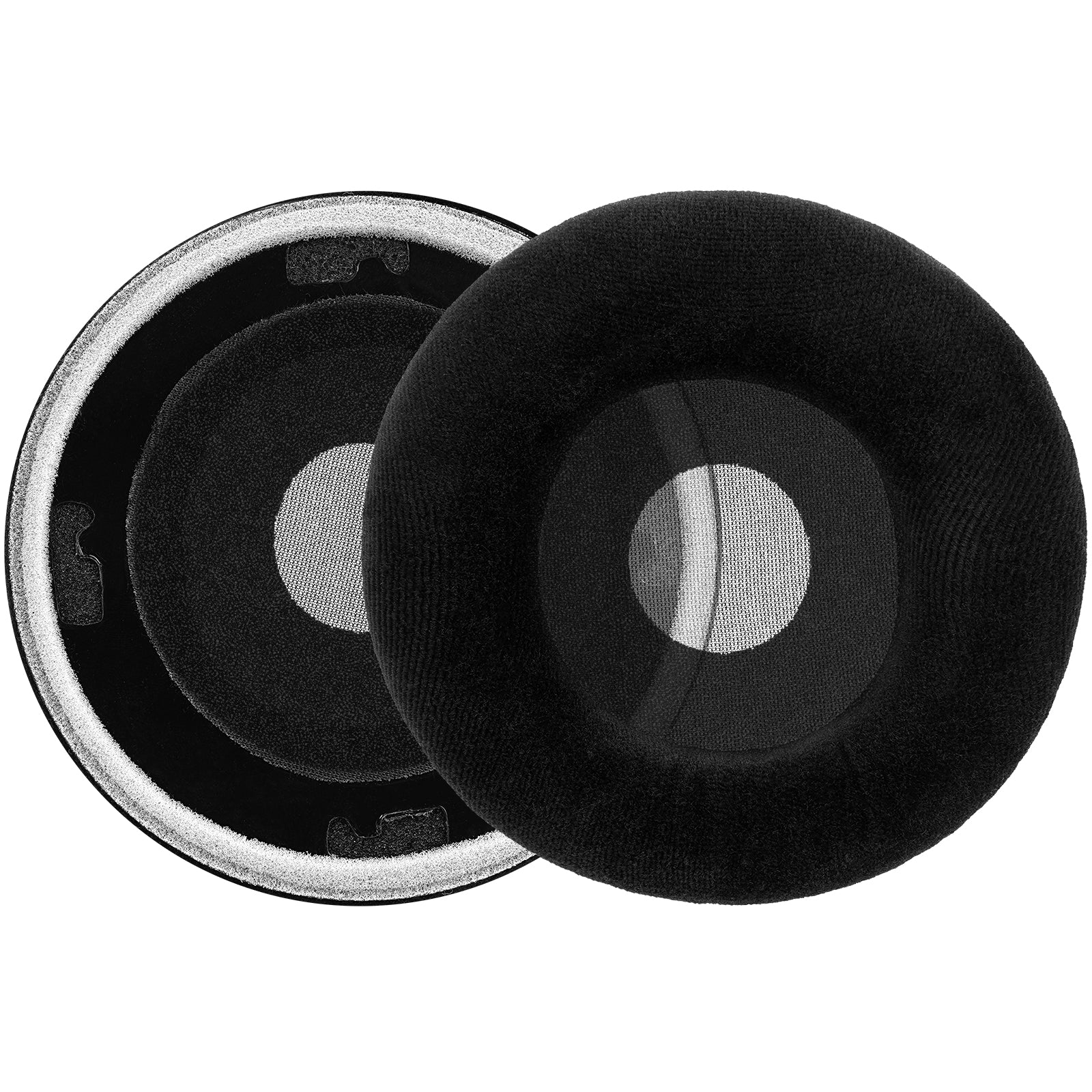 Linkidea Replacement Ear Pads for AKG K701, K702, Q701, Q702, K601, K612, K712, K400, K500 Headphones Ear Cushions, Headset Earpads (Velour / Black)