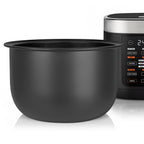 Linkidea Rice Cooker Aluminum Alloy Inner Pot Compatible with COSORI CRP-R501IP-KUS,5QT, Dishwasher Safe, Replacement Bowl