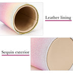 Reading Glasses Desk Holder Stand, Vegan Leather Lined Eyewear Display Storage for Nightstand Office Organizer (Small, Multi)