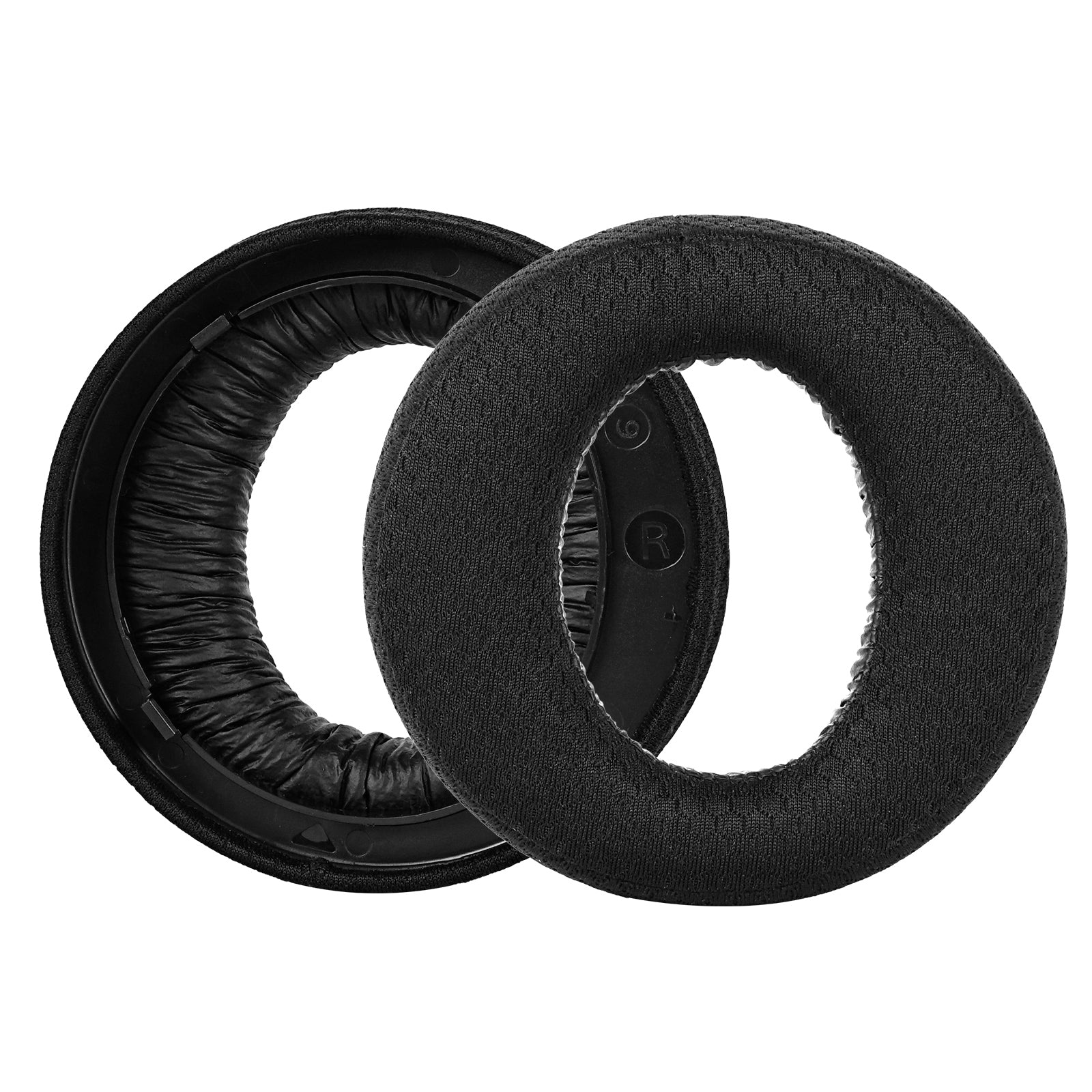 Replacement Ear Pads for Sony PlayStation 5 PULSE 3D Headphones, Ear Cushions ( Mesh Fabric / Black)