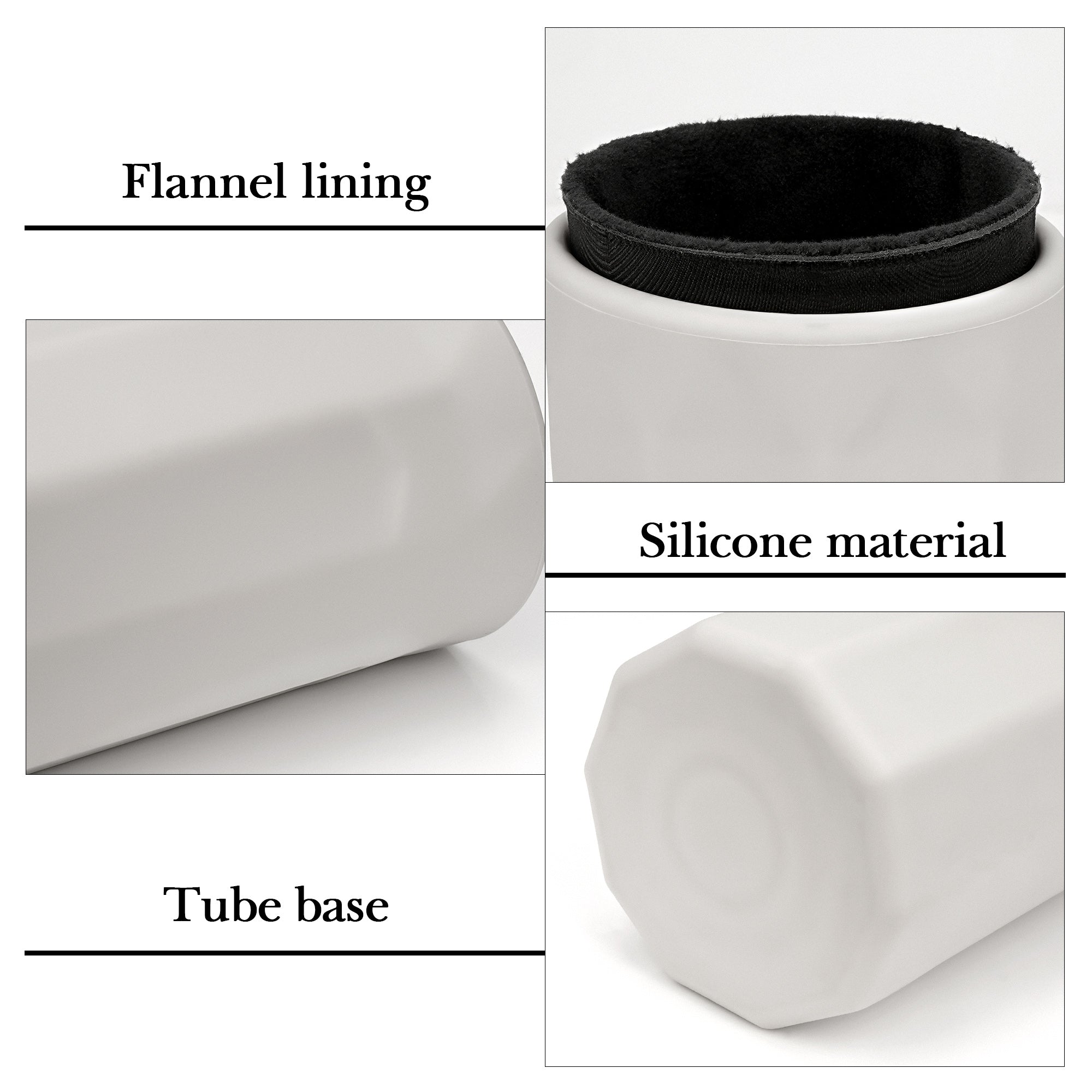 Sunglasses Desk Holder Stand Compatible with Extra Large Glasses, Grey Silicone Eyeglasses Display Storage Organizer with Plush Lined