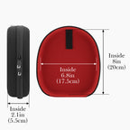 Linkidea Headphones Carrying Case Compatible with Skullcandy Crusher ANC 2, Crusher EVO, JBL Tour One M3, Protective Hard Shell Travel Bag with Cable, Charger Storage (Black)