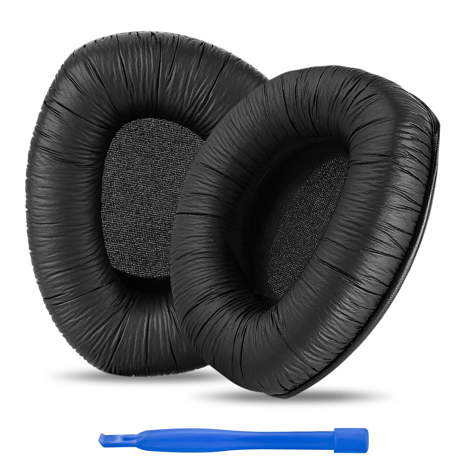 Replacement Ear Pads for RS160/170/180, HDR160/170/180 Headphones Ear Cushions, Headset Earpads ( Leatherette / Black )