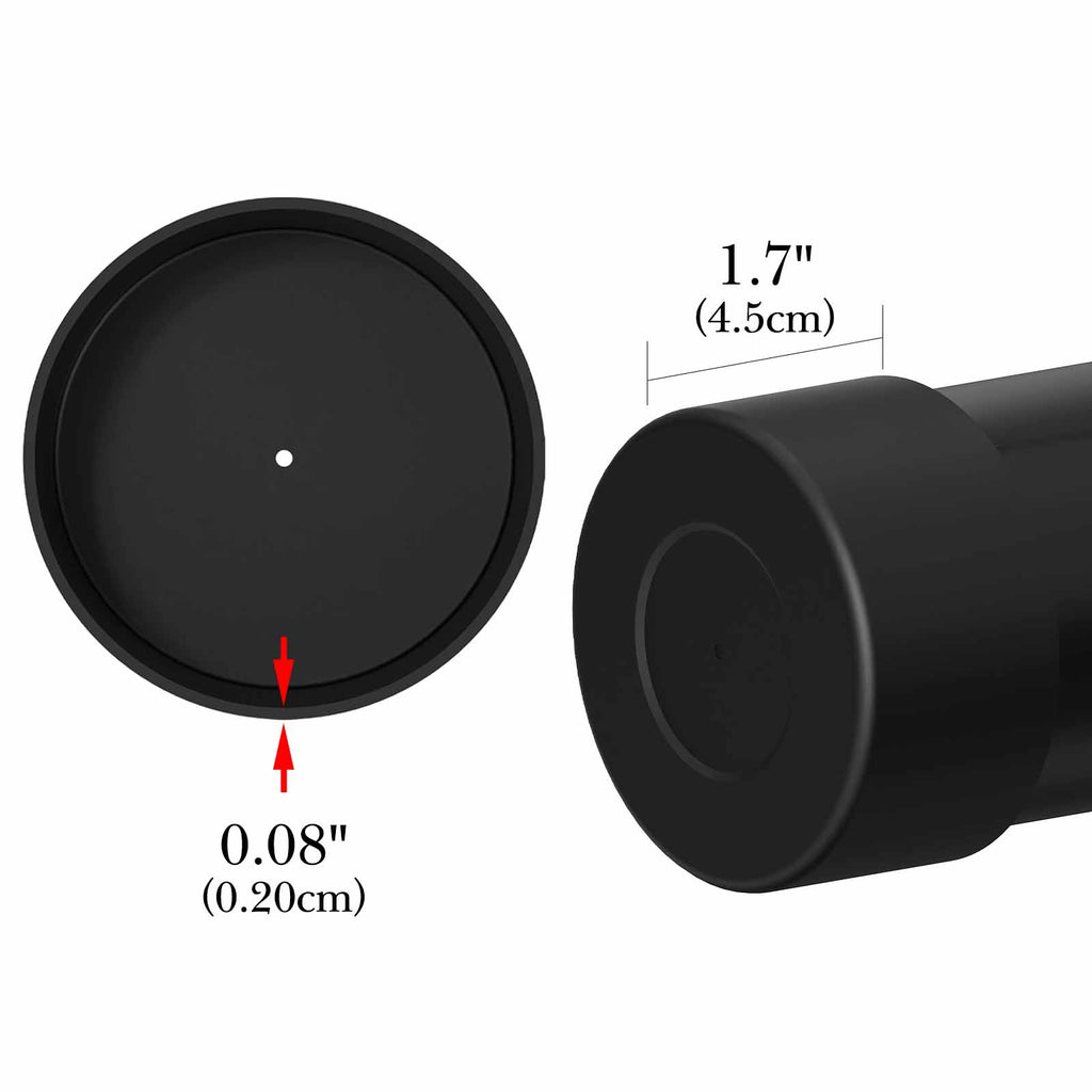 Linkidea 2 Pack Water Bottle Boot Compatible with Owala FreeSip 16oz, FreeSip Tritan 25oz, Silicone Anti-Slip Bottle Bottom Bumper Protector (Black)