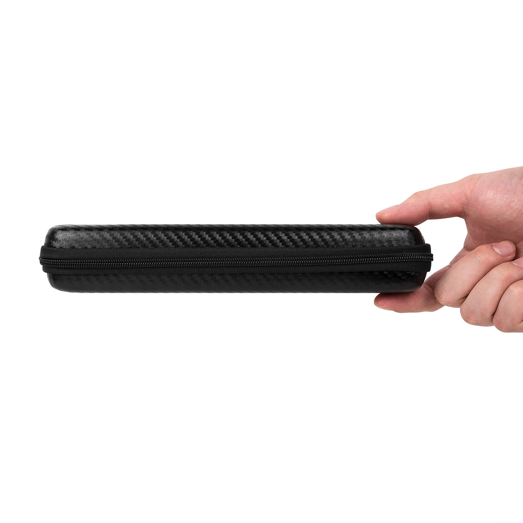 Linkidea Electric Toothbrush Travel Case with Pocket for Replacement Head, Compatible with Oral-B iO Series, Smart 1500, Philip Sonicare, Hard Shell Tooth Brush Protective Storage Bag