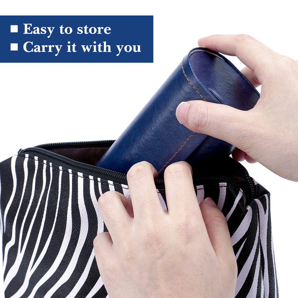 Extra Large Hard Shell Sunglasses Case, Oversized Sun Glasses Storage Organizer Compatible with RayBan RB8097 RB8089 RB4098 Persol PO3352S PO3328S PO3311S (XL / Blue)