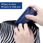Extra Large Hard Shell Sunglasses Case, Oversized Sun Glasses Storage Organizer Compatible with RayBan RB8097 RB8089 RB4098 Persol PO3352S PO3328S PO3311S (XL / Blue)