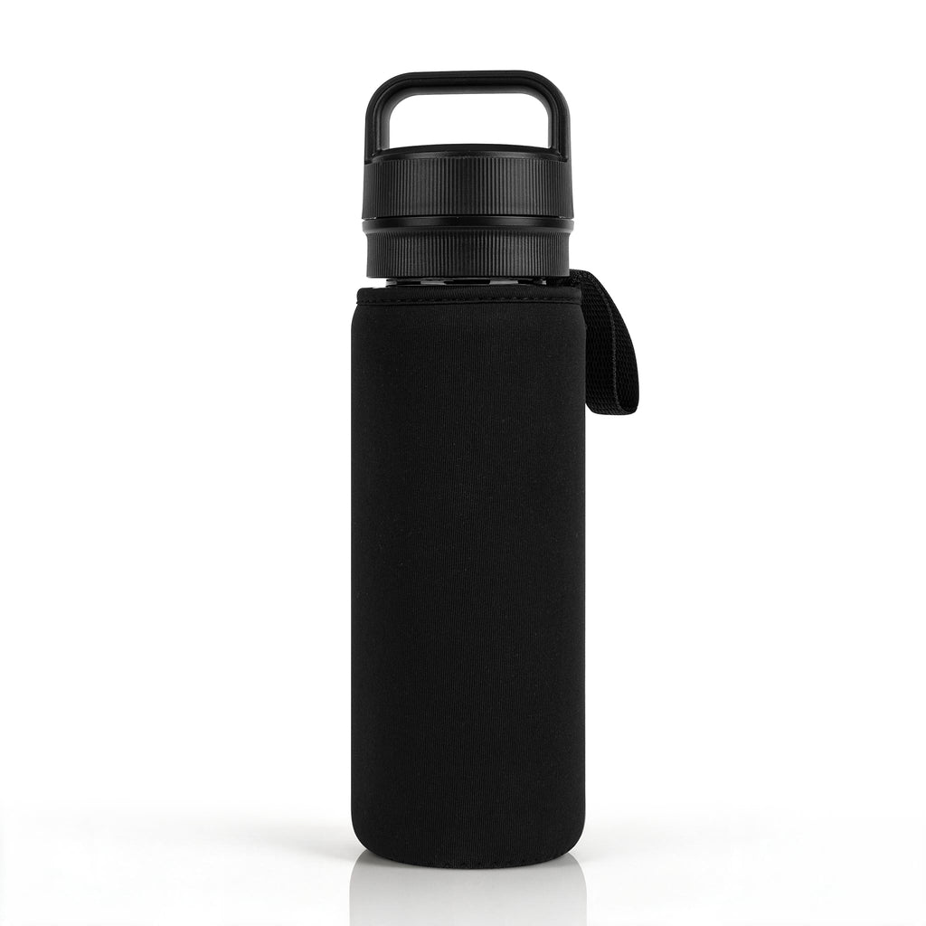 Linkidea Water Bottle Sleeve Compatible with YETI Yonder Bottle 25oz, Gatorade Squeeze Bottle 32oz, Cirkul Plastic Bottle 22oz, Neoprene Bottle Cover with Hand Strap for Carrying