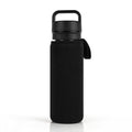 Linkidea Water Bottle Sleeve Compatible with YETI Yonder Bottle 25oz, Gatorade Squeeze Bottle 32oz, Cirkul Plastic Bottle 22oz, Neoprene Bottle Cover with Hand Strap for Carrying